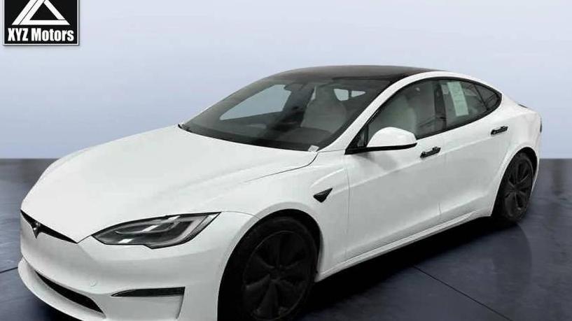 TESLA MODEL S 2021 5YJSA1E68MF455100 image